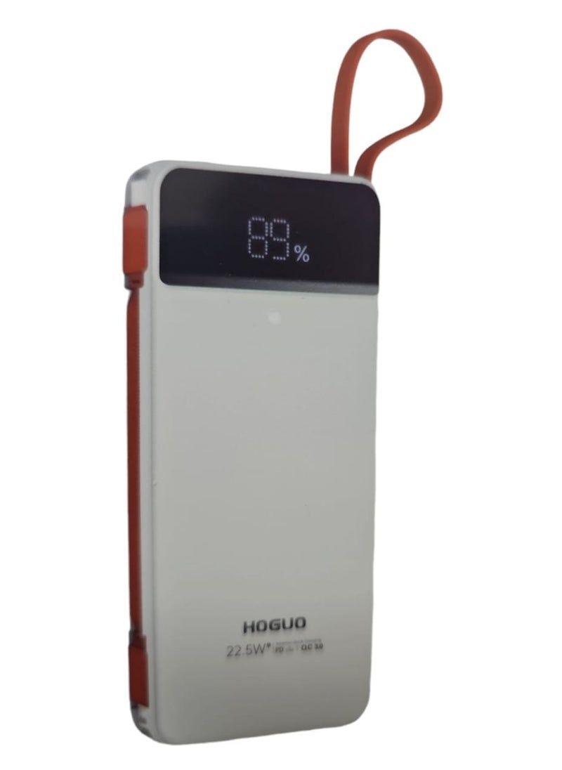 HOGUO - Hugo Fast Charging Power Bank 1 in 3, 10,000 mAh Charging Efficiency 22.5 Watts - Image 1