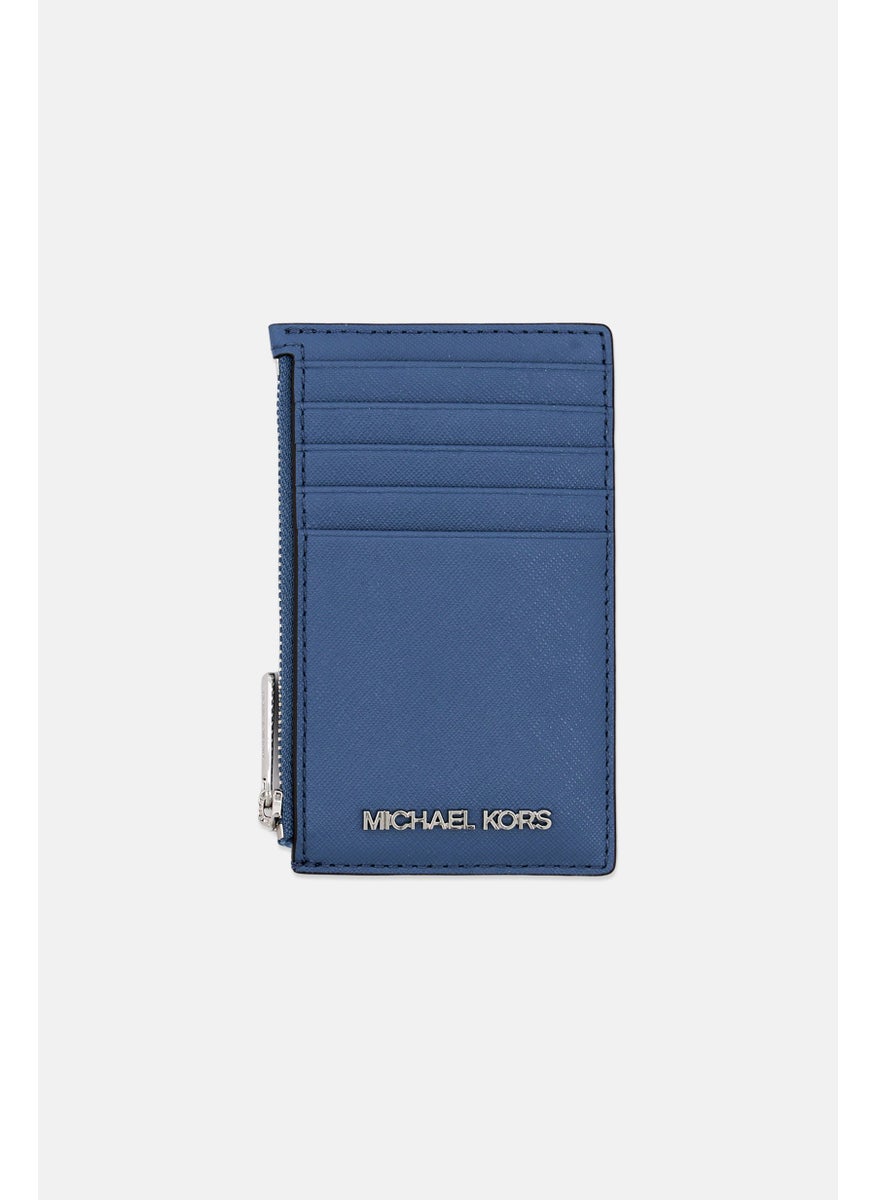 Michael Kors - Women Brand Logo Wallets 13 L x 8 H x 1 W cm, Blue - Image 1