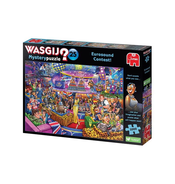 Jumbo, Wasgij, Mystery 25 - Eurosound Contest!, Unique Collectable Jigsaw Puzzle for Adults, 1,000 Piece - Image 4