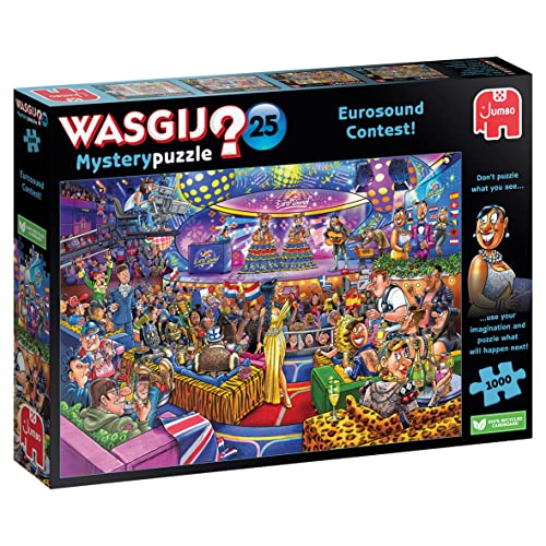 Jumbo, Wasgij, Mystery 25 - Eurosound Contest!, Unique Collectable Jigsaw Puzzle for Adults, 1,000 Piece - Image 1