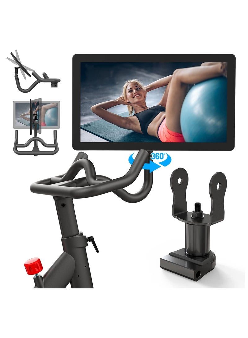 Y&D Movement Monitor Adjuster, KASTWAVE 360 Degree Aviation Aluminum Screen Adjuster for Peloton Bike (Not Compatible with +) - Image 1