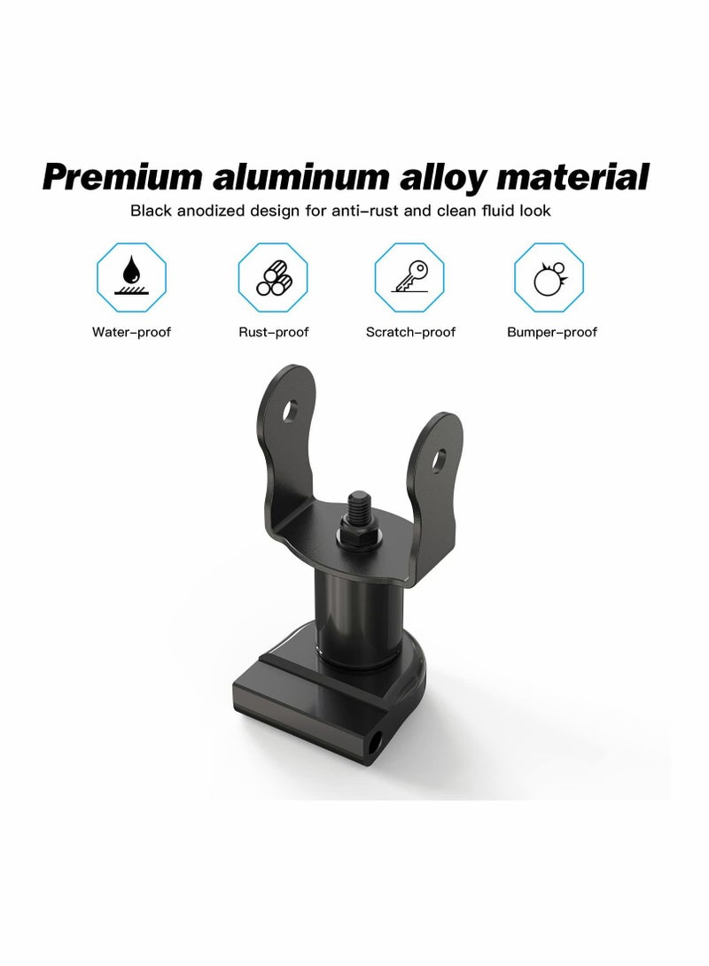 Y&D Movement Monitor Adjuster, KASTWAVE 360 Degree Aviation Aluminum Screen Adjuster for Peloton Bike (Not Compatible with +) - Image 2