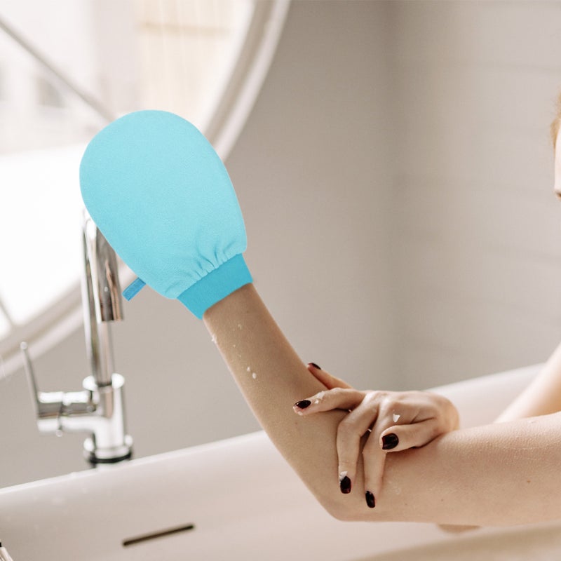 Bathing Hand Foaming Cover Body Scrubbing Glove Shower Exfoliating Mitt - Image 2