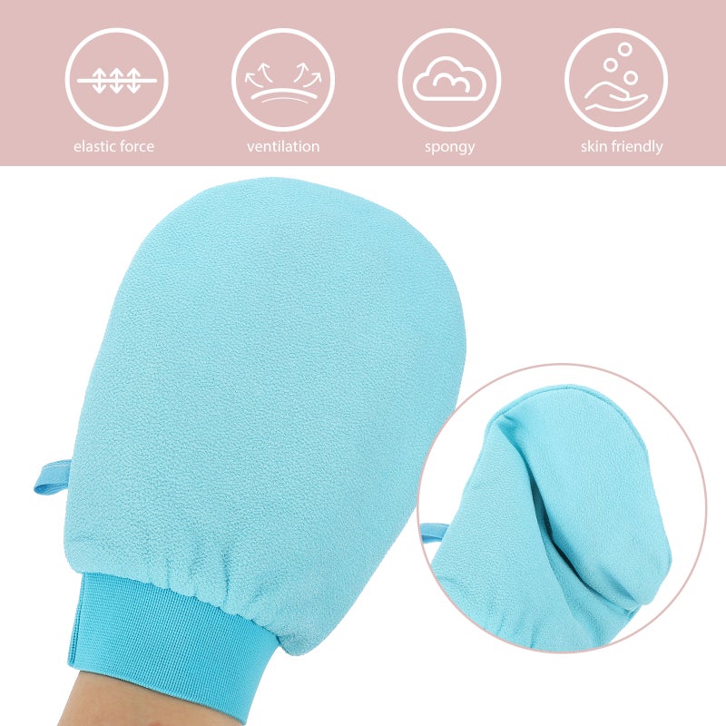 Bathing Hand Foaming Cover Body Scrubbing Glove Shower Exfoliating Mitt - Image 5