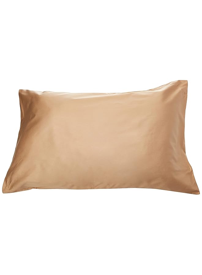 آي بيد هوم طقم ملاءات فاخرة مكون من قطعتين من القطن بكثافة 300 خيط، مقاس مفرد، كتان - Image 4