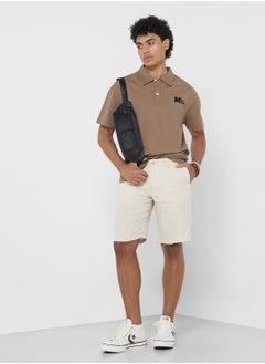 Seventy Five Polo Solid Shorts Sleeve T-Shirt  - Image 4