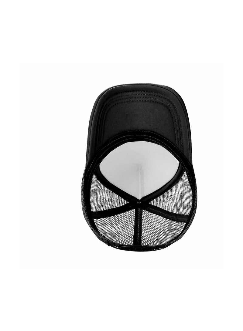 PRINTSHOP4ME Movember Foam Mesh Cap With Adjustable Plastic Closure For Men And Women–Stylish Cap With Mustache Design–Perfect For Movember Awareness Campaigns - Image 4