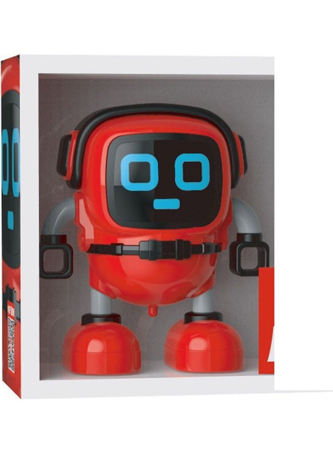 NIBEMINENT Robot Rotating Watch Spinning Top Red/Black 10.3 x 5.7 8.7cm - Image 1