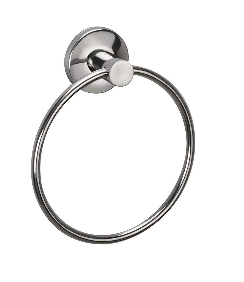 arena Arena Towel Ring Stainless Steel Napking Holder, Napking Stand | Towel Hanger, Towel Holder for Multipurpose Bathroom Fitting Chrome Finish (Pack of 1)  - Image 2