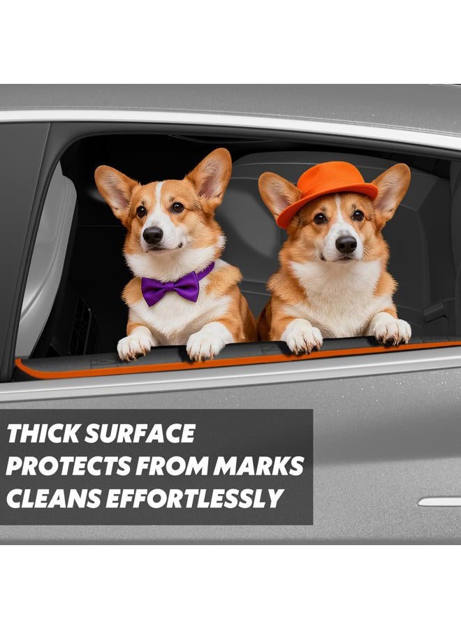 Surfcabin Door Protector From Dog Scratching– 20% Larger Designed for 𝐒𝐞𝐝𝐚𝐧𝐬, 𝐅𝐚𝐦𝐢𝐥𝐲 𝐂𝐚𝐫𝐬 𝐚𝐧𝐝 𝐒𝐦𝐚𝐥𝐥 𝐒𝐔𝐕𝐬, 2 Packs [Left + Right] Thickened Waterproof Dog Car Door Protector - Image 3