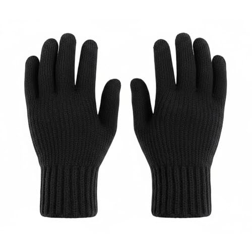 Bodyband Hand Gloves for Men & Women Winter Glove for Men Woolen Knitted for Women and Mens Thermal Wear Unisex Winter Warm Gloves for Womens Winters Wear Unisex Hands Glove for Driving - Grey 1Pair - Image 1