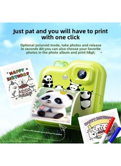 Generic 2024 Children's Color Camera Can Take Pictures And Print Out Photos Directly With Automatic Video Recording-Color: Printing Camera│Instant Printing│Print With Wrong Question│Bluetooth Image Transfer  - Image 3