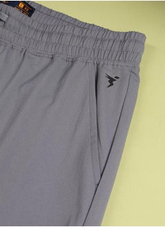 Technosport Men Solid Relaxed Fit Cargo Pants with TS FLEXI by Styli  - Image 4