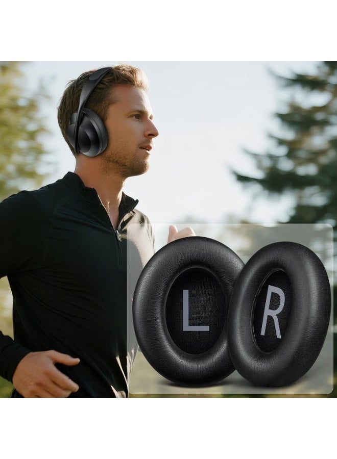 QIRG Replacement Earpads for Bose 700 (NC700) Wireless Headphones, Ear Pads Cushions with Softer Protein Leather, High-Density Noise Cancelling Foam - Image 5