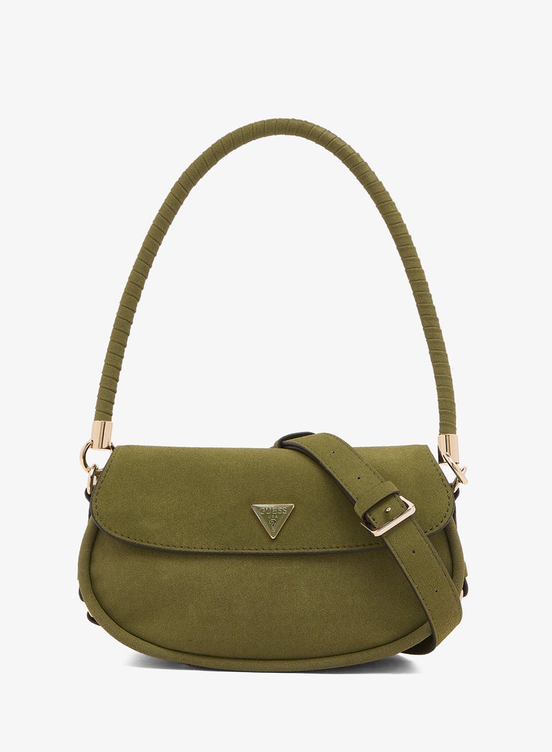 GUESS Danya Flap Over Shoulder Bag - Image 1