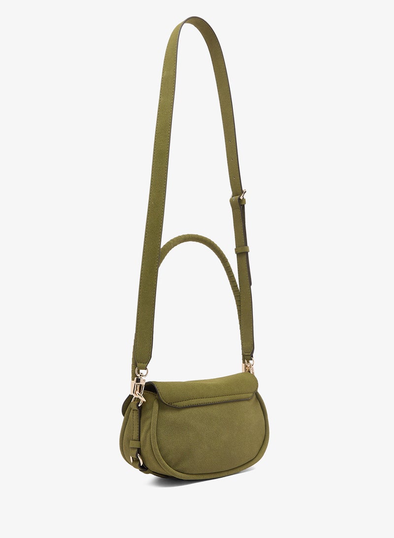 GUESS Danya Flap Over Shoulder Bag - Image 2