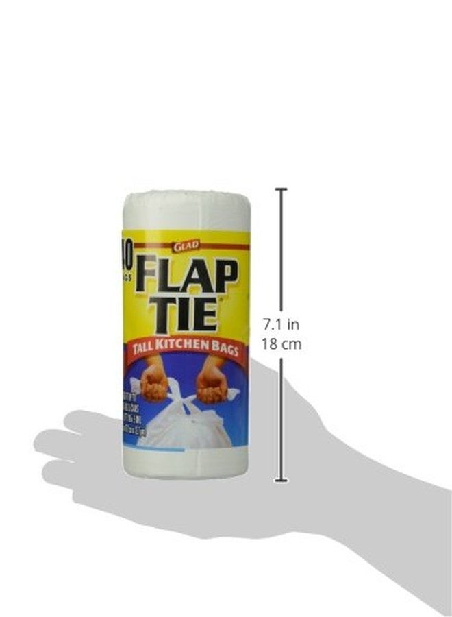 Glad Trash Bags, Tall Flap Tie Kitchen Garbage Bags - 13 Gallon - 40 Count - Image 2