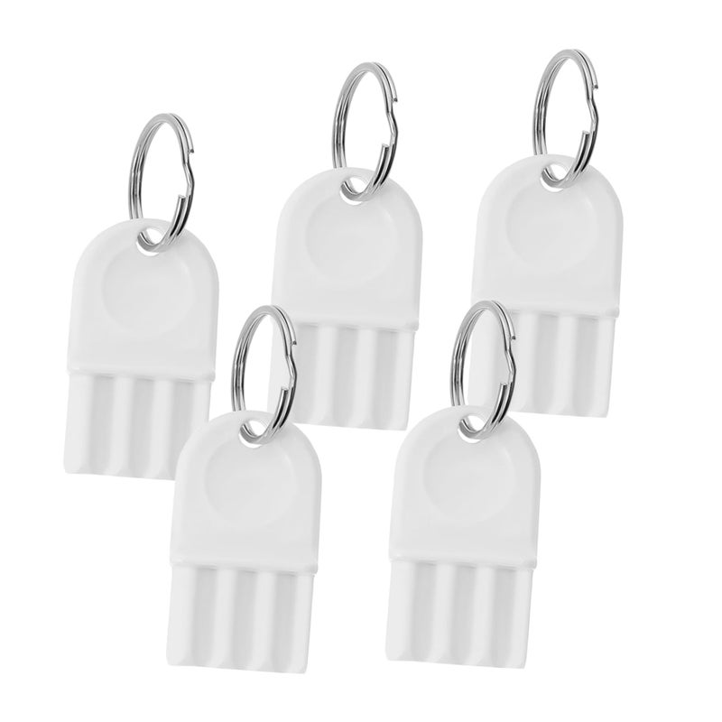 5 Pack Toilet Paper Dispenser Keys Set For Easy Access Paper Towel Holder Rings - Image 2