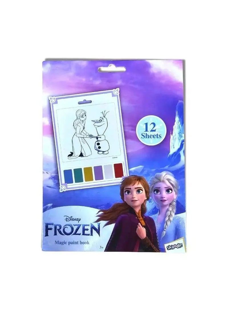 Rainbow max Disney Frozen Magic Paint Book
