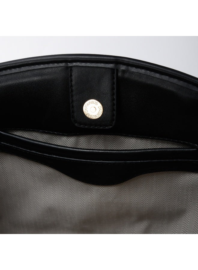 Pavo Black Waves Handbag - Image 3