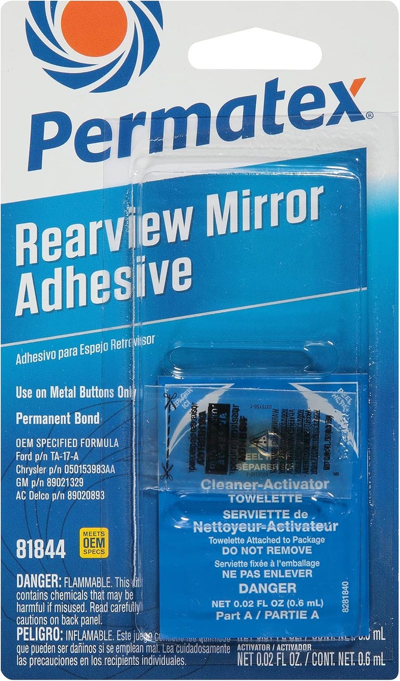 Globally selected raw material 81844 Professional Strength Right Rearview Mirror Adhesive Local & cross border ship compatible - Image 1