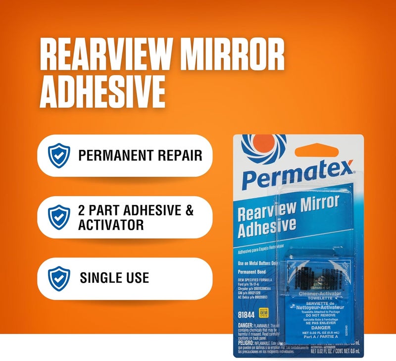 Globally selected raw material 81844 Professional Strength Right Rearview Mirror Adhesive Local & cross border ship compatible - Image 4