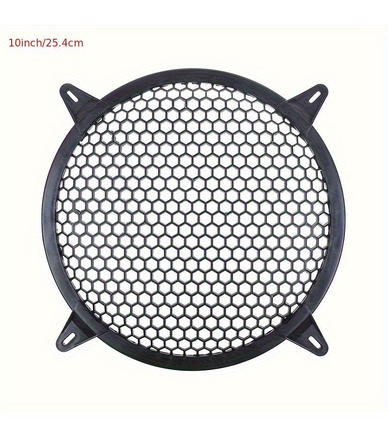 Car Speaker Grills 8 Inch Plastic Audio Mesh Cover Modification Protect Guard Loudspeaker Covers For Car Audio Home Audio Outdoor Speaker - Image 4