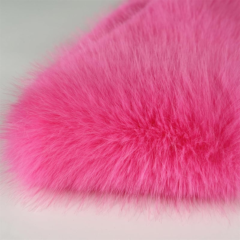 Dikoaina Womens Faux Fur Headband Winter Earwarmer Earmuff Ski - Image 3