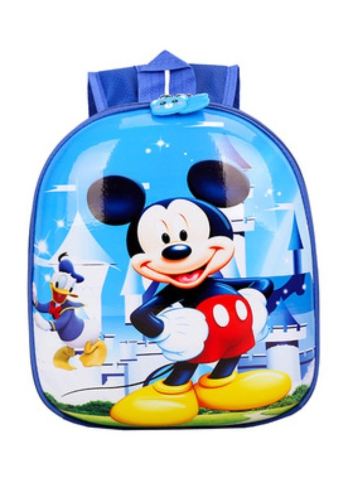 Eggshell Kindergarten School Bag Children's Boy's and girl's Mini Backpacks Princess Elsa Ultraman Backpack 
