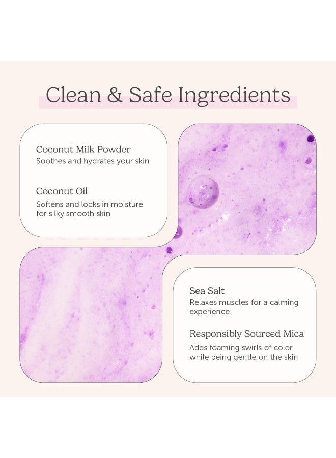 Nectar Life Bath Soak, Salt Bath, Bubble Bath, Natural Detox Foaming Body Soak, Foot Soak, Vegan Body Skin Care, 9 oz. (Lavender) - Image 5