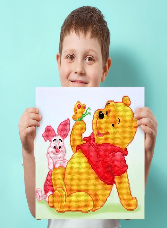 DIAMOND DOTZ Disney Winnie The Pooh with Piglet Diamond Painting Kits for Adults - Diamond Art Kits a Relaxing Creative Craft Kit with Dotz Gems 14x10 - Image 4
