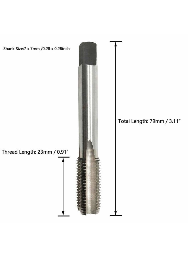 NGe Metric Tap M12 x 1mm Pitch H2 Left Hand Thread Plug Tap HSS Threading Machine Electric Drill Tap （M12 x 1mm,Fine teeth） - Image 2