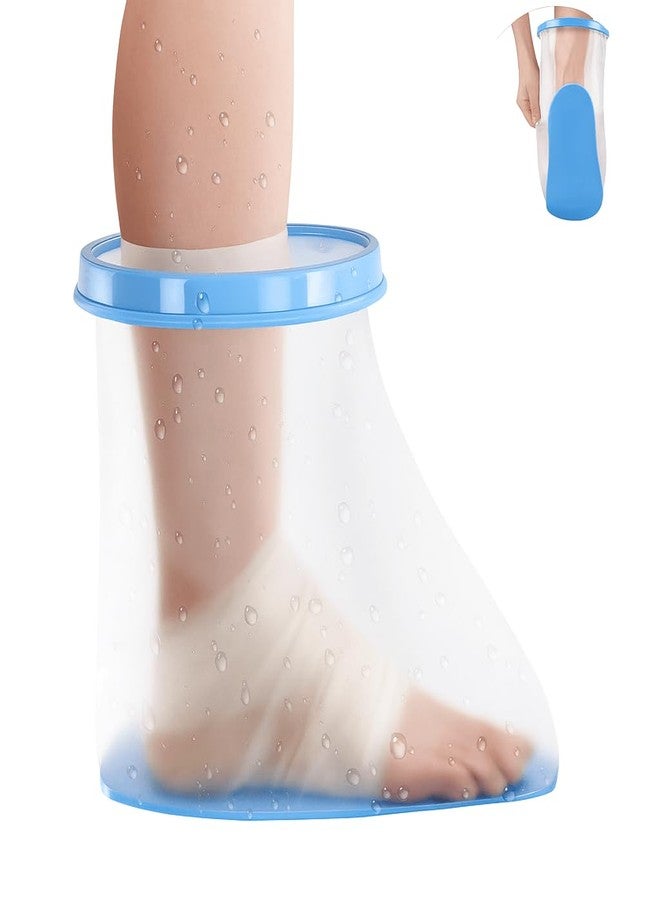 Fxdunjr Waterproof Foot Cast Cover for Shower Adult Shower Boots for Foot after surgery with Non-Slip Bottom Cast Protector for Surgery Bandage Dressing Wound [2026 Reusable] - Image 1
