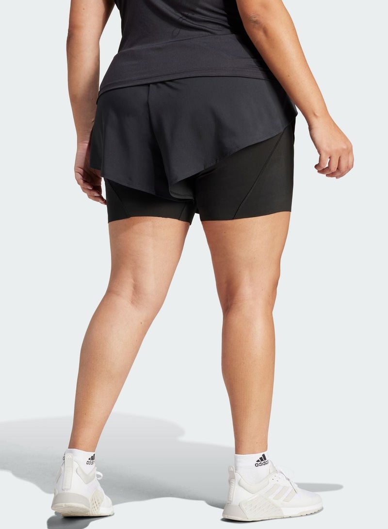 Adidas Wtr D4T Sh Ps Black Training Shorts 1X - Image 2