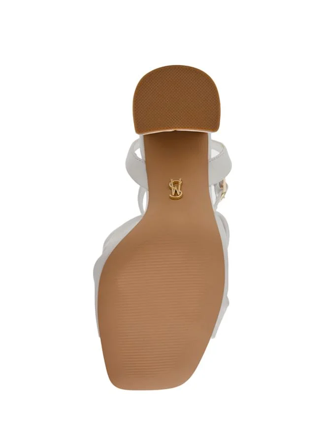 Steve Madden  Montage Off White Women's Heeled Sandals for Women | Best Price UAE