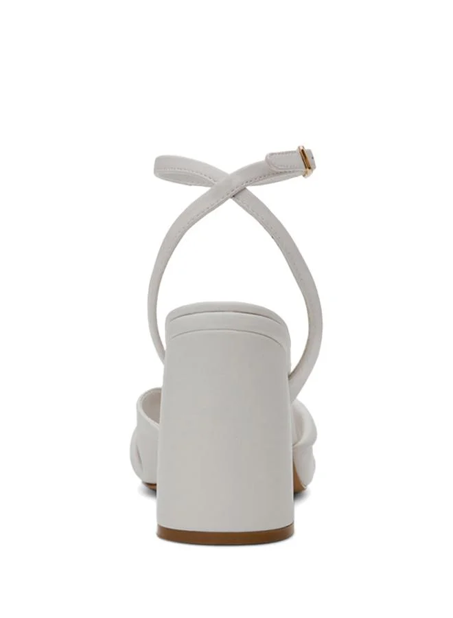 Steve Madden  Montage Off White Women's Heeled Sandals for Women | Best Price UAE