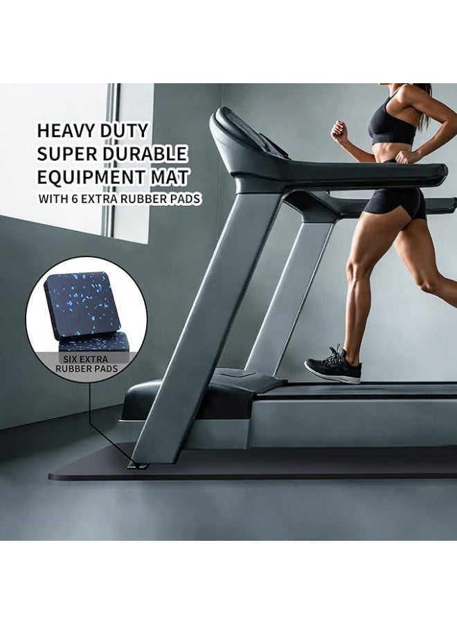 PROIRON Exercise Equipment Mat Bike Bicycle Trainer Floor Protector Mat High Density Fitness Gym Mat for Fitness & Exercise Equipment - Image 2