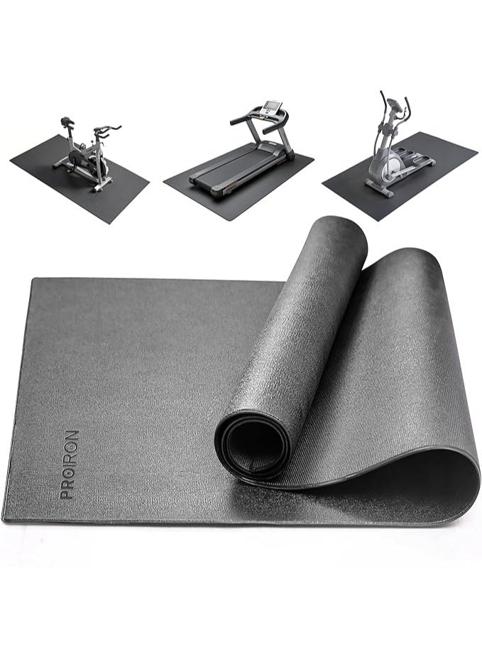 PROIRON Exercise Equipment Mat Bike Bicycle Trainer Floor Protector Mat High Density Fitness Gym Mat for Fitness & Exercise Equipment - Image 1