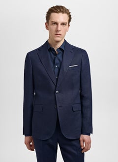 Mango Man Amalfi Slim Fit Suit Jacket  - Image 1