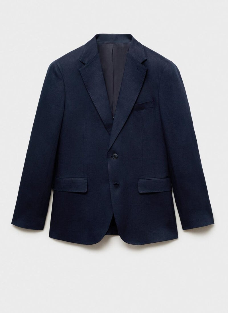 Mango Man Amalfi Slim Fit Suit Jacket  - Image 5