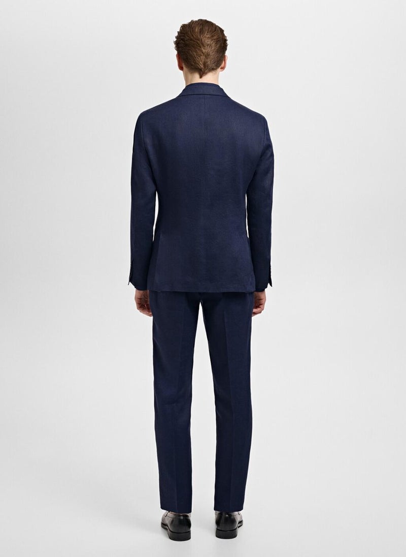 Mango Man Amalfi Slim Fit Suit Jacket  - Image 2