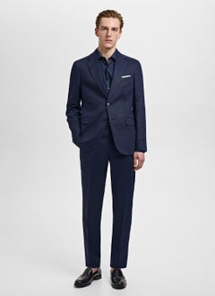 Mango Man Amalfi Slim Fit Suit Jacket  - Image 4