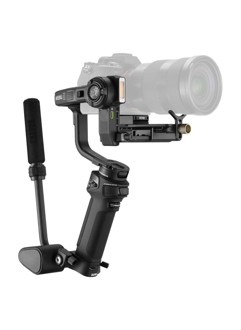 زيون - Zhiyun WEEBILL-3 S مجموعة مثبتات جيمبال المحمولة مع مجموعة قبضة قابلة للتمديد وحقيبة ظهر - Image 1