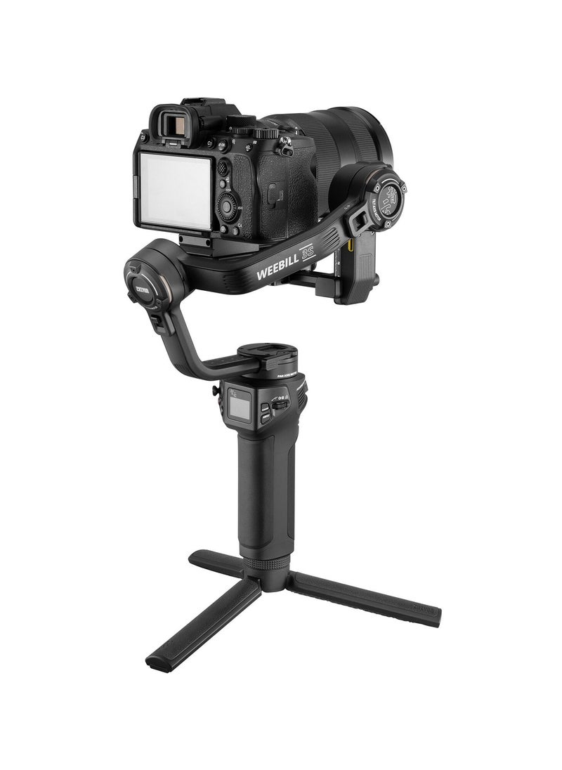 زيون - Zhiyun WEEBILL-3 S مجموعة مثبتات جيمبال المحمولة مع مجموعة قبضة قابلة للتمديد وحقيبة ظهر - Image 1