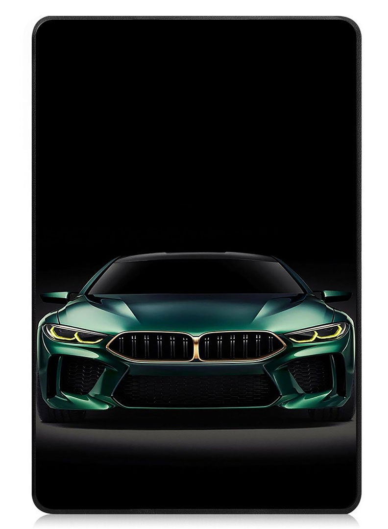Theodor Protective Flip Case For Huawei MatePad SE 11 (2024) With Trifold Stand Auto Wake Sleep Shockproof Cover Car (2) - Image 1