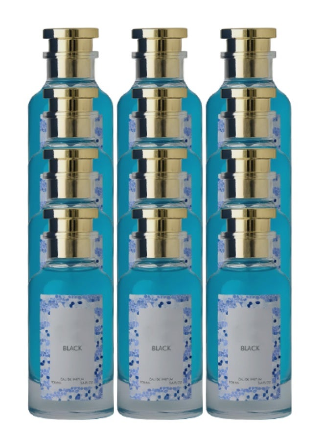 Ice 12 Pieces Ice Black Perfume For Unisex 100ml EDP - Image 1