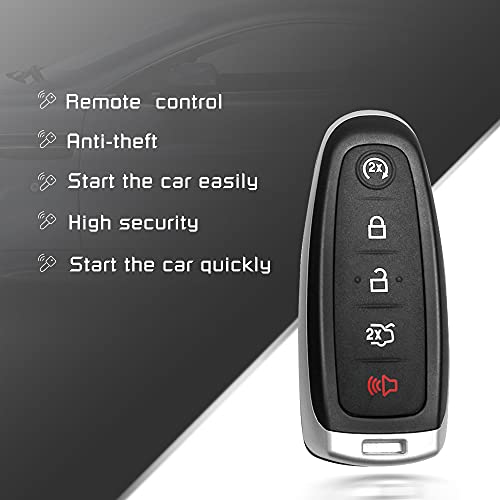VOFONO Replacement Car Remote Key Fob Fits for Ford 2011-2015 Edge Explorer 2013-2019 Flex Taurus Focus Lincoln MKT MKX MKS Navigator M3N5WY8609 Keyless Entry Remote Start Control - Image 4
