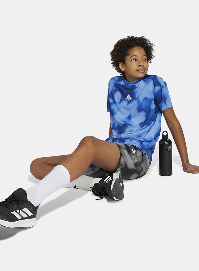 Adidas Training T-Shirt With Allover Graphic - Image 4