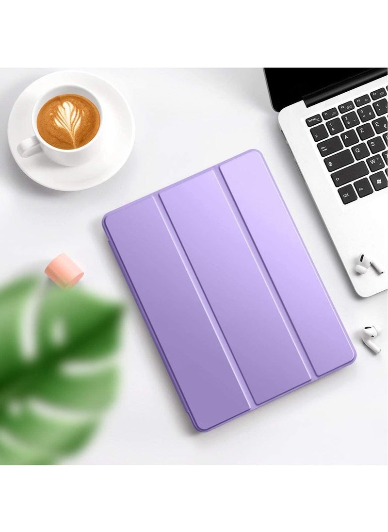 Case Compatible with iPad 9th/8th/7th Generation Case/iPad Case 10.2 Inch, Smart Folio Soft TPU Protective Case Cover with Apple Pencil Holder for iPad 9th/8th Gen,Full Body Protection