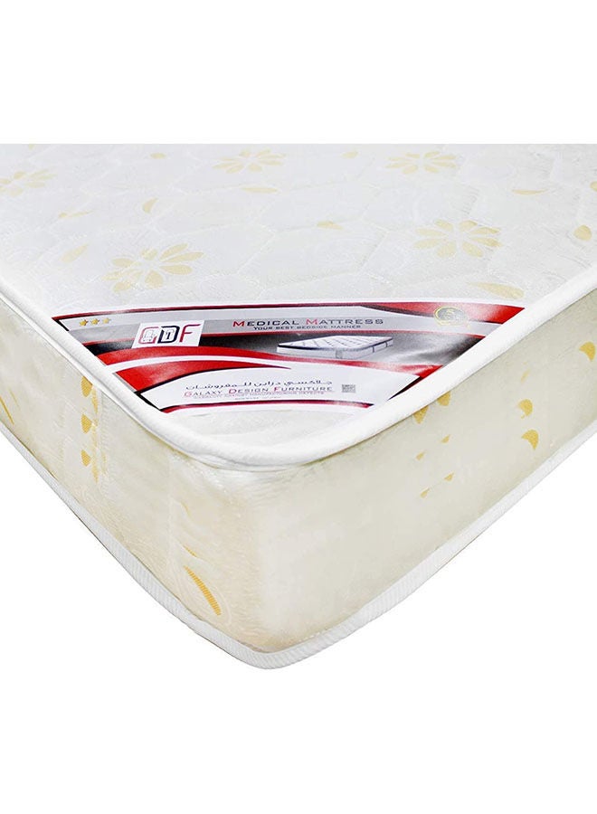 Galaxy Design مرتبة طبية بحجم كوين بتصميم جالاكسي بيضاء 210x7x180 سم - Image 2